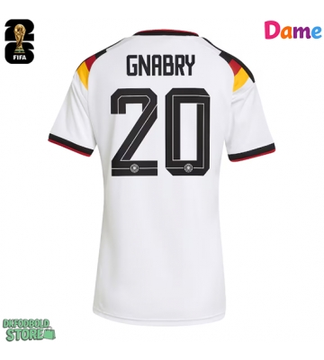 Tyskland Serge Gnabry #20 Replika Hjemmebanetrøje Dame VM 2026 Kortærmet